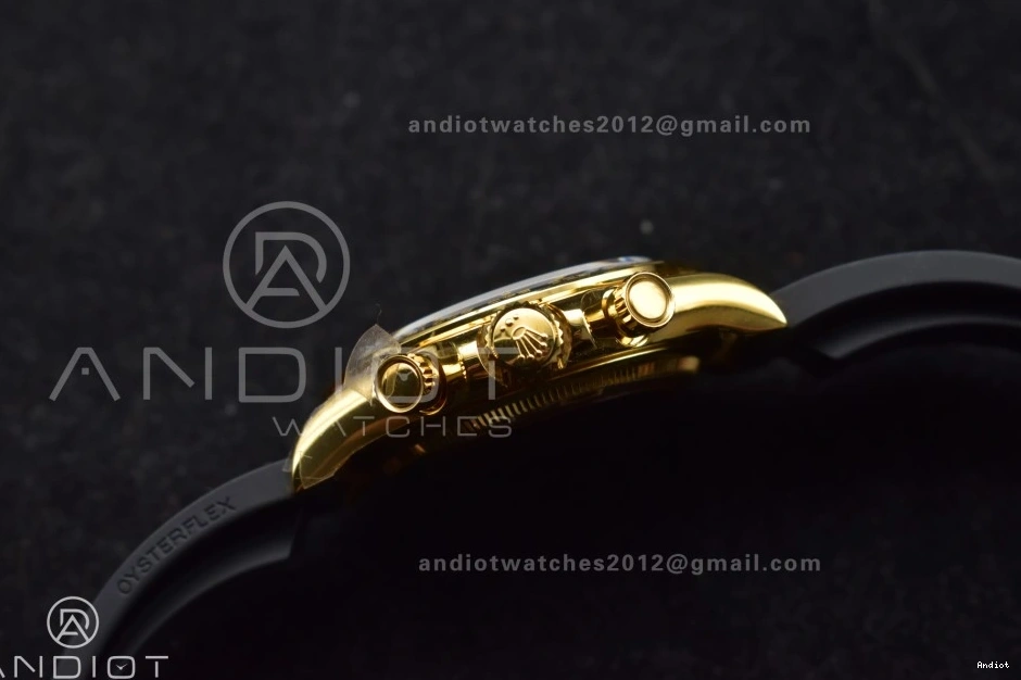 126518 White Oysterflex QF Edition on (Weighted) Daytona Strap V6 Best 1:1 Dial SH4131 1203